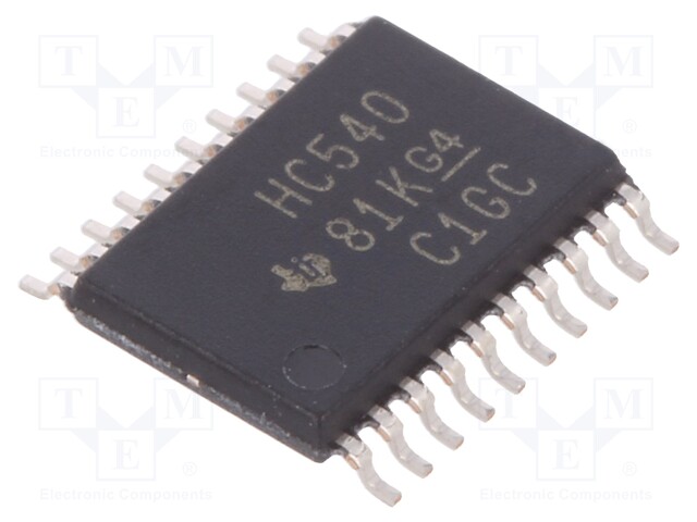 IC: digital; buffer,driver; Channels: 8; SMD; TSSOP20; Series: HC