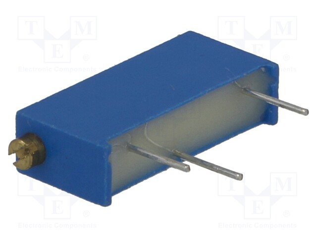 Potentiometer: mounting; multiturn; 20kΩ; 0.75W; ±10%; linear