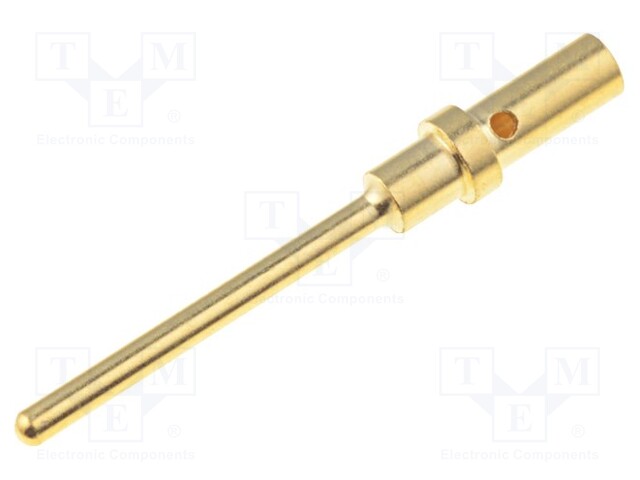 Contact; Size: 20; male; 0.34÷0.5mm2; ATM; gold flash; crimped; bulk