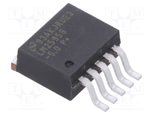 PMIC; DC/DC converter; Uin: 4.5÷40V; Uout: 5V; TO263-5; buck