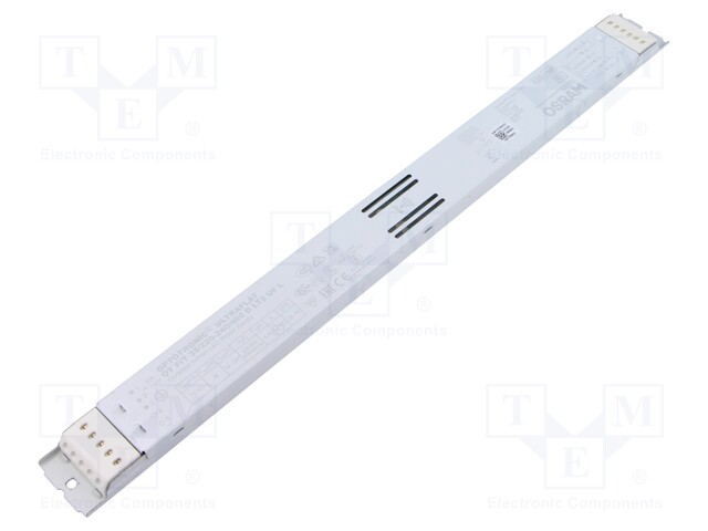 Power supply: switched-mode; LED; 38W; 54÷240VDC; 75÷400A; IP20