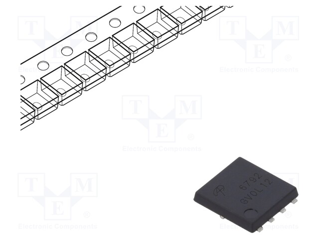 Transistor: N-MOSFET; unipolar; 30V; 76A; 19W; DFN5x6