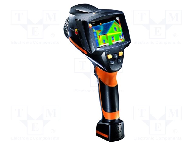 Infrared camera; Display: LCD 3,5" (320x240); -30÷350°C; 9Hz