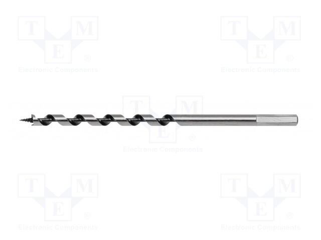 Drill bit; for wood; Ø: 16mm; L: 250mm; tool steel; 1pcs.