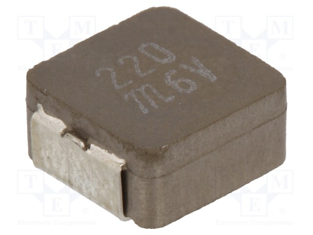 Inductor: ferrite; 22uH; Ioper: 4.2A; 98.3mΩ; ±20%; Isat: 5.5A