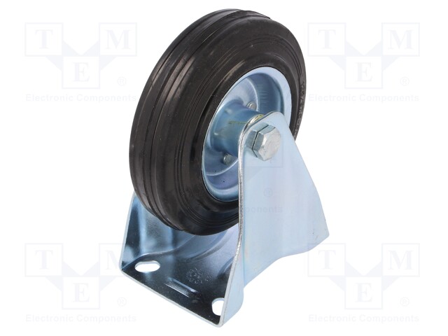 Transport wheel; Ø: 125mm; W: 25mm; H: 152mm; rigid; 100kg; -20÷60°C