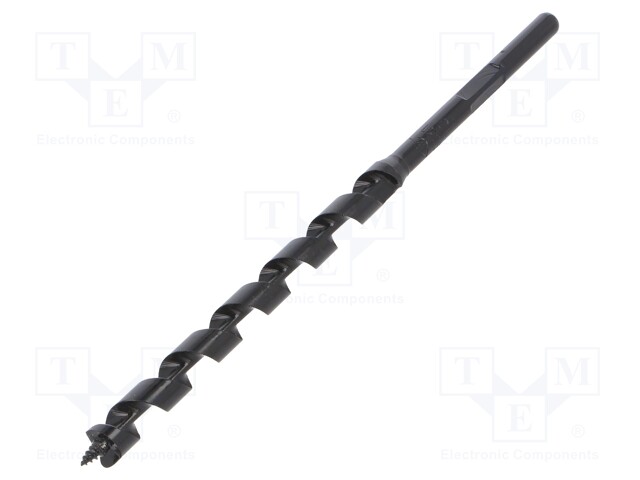 Drill bit; wood; Ø: 10mm; Overall len: 190mm; HSS; 1pcs.