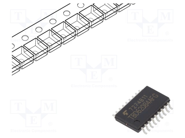 Driver; load switch,transistor array; 0.5A; 2÷50V; Channels: 8