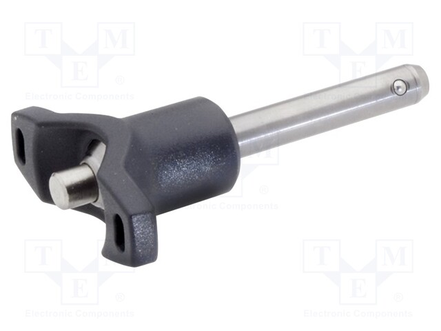 Locking pin; V: with locking,with knob; Ø: 8mm; 63kN