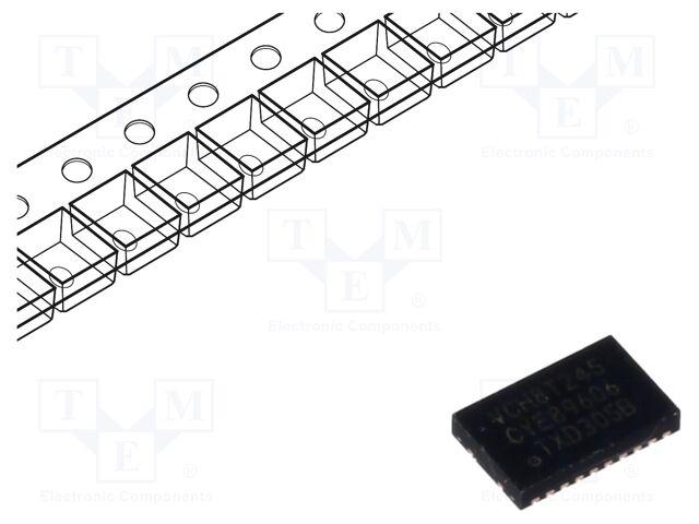 IC: digital; 3-state,8bit,bidirectional,transceiver,translator