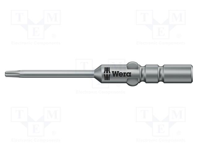 Screwdriver bit; Torx®; TX03; Overall len: 40mm