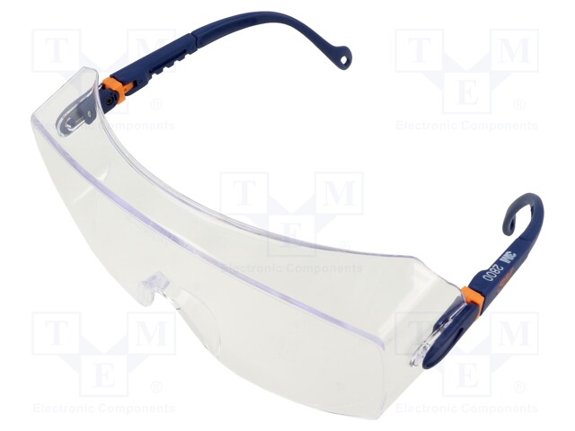 Safety spectacles; Lens: transparent; Classes: 1