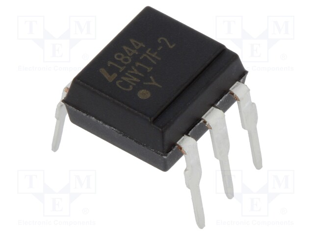 Optocoupler; THT; Channels: 1; Out: transistor; Uinsul: 5kV; Uce: 70V