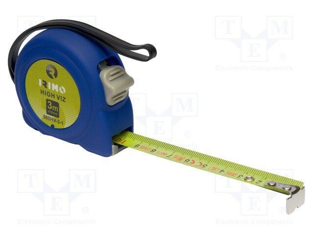 Measuring tape; L: 3m; W: 16mm