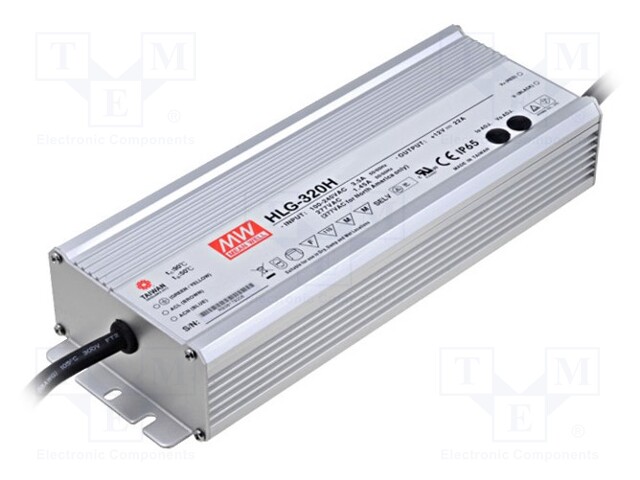 Power supply: switched-mode; LED; 321.6W; 48VDC; 43÷52VDC; IP65