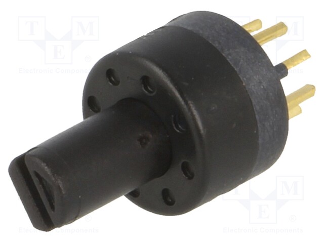 Switch: rotary; Pos: 4; 0.5A/24VDC; Poles number: 1; 45°; -20÷70°C