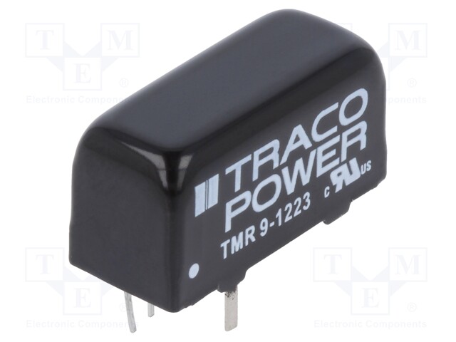 Converter: DC/DC; 9W; Uin: 9÷18V; Uout: 15VDC; Uout2: -15VDC; SIP8