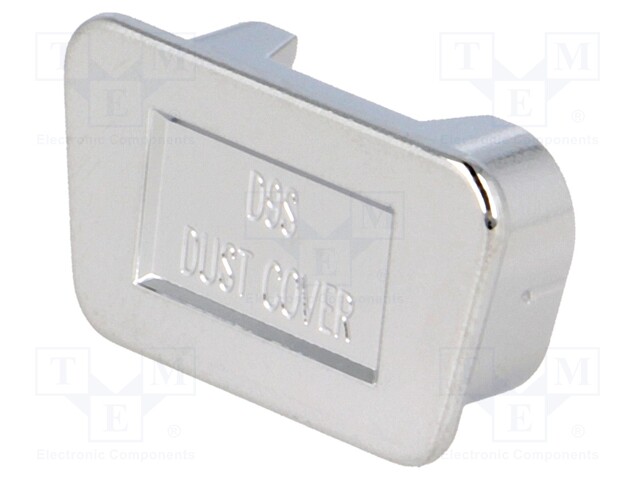 Metalized protection; PIN: 9; D-Sub 9pin,D-Sub HD 15pin; female