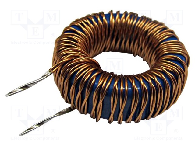 Inductor: wire; THT; 100uH; 2.4A; 83.4mΩ