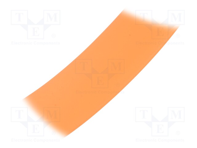 Heat shrink sleeve; glueless; 2: 1; 25.4mm; orange; polyolefine