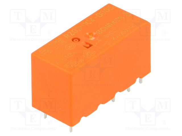 Relay: electromagnetic; SPDT; Ucoil: 5VDC; 16A/250VAC; 16A/24VDC