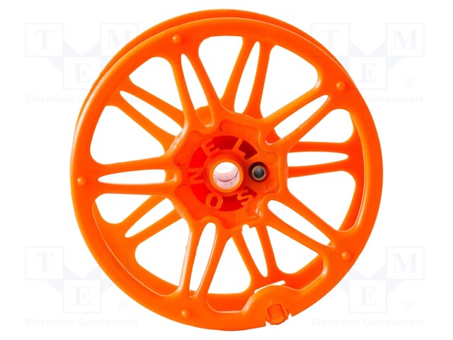 Cable reel; orange; winding wires