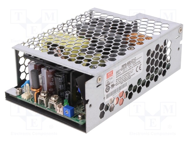 Power supply: switched-mode; 400W; 113÷370VDC; 80÷264VAC; OUT: 1