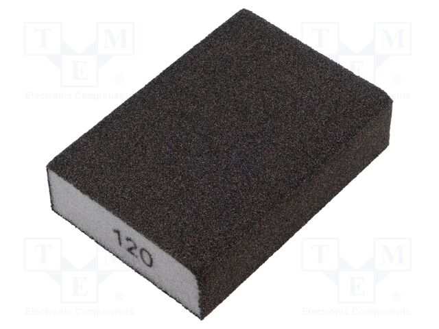 Sponge; 100x70x25mm; Granularity: 120