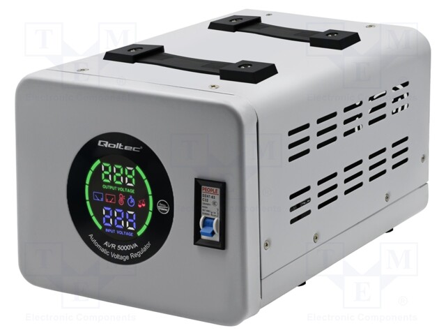 Power supply: switched-mode stabiliser; 320x225x190mm; 5kVA