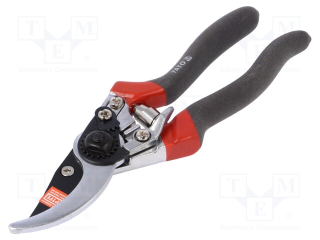 Garden pruner; 220mm; Cutting range: max cutting diameter 25mm