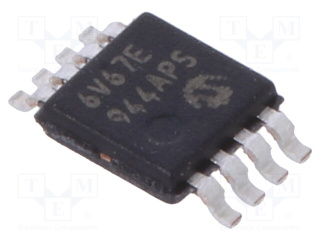 Operational amplifier; 1MHz; 1.8÷5.5V; Channels: 2; MSOP8; IB: 50pA