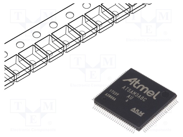 ARM microcontroller; SRAM: 96kB; Flash: 512kB; LQFP100; 1.8÷3.3VDC