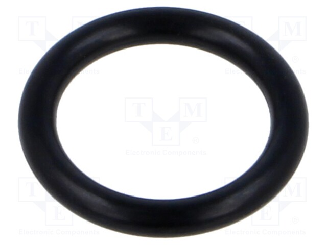 O-ring gasket; NBR rubber; Thk: 4mm; Øint: 22mm; black; -30÷100°C