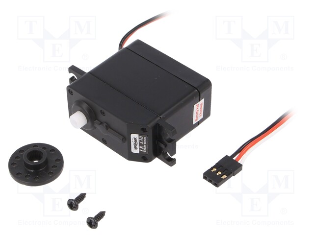 Motor: servo; 6÷7.4VDC; standard; analogue; 46g; 50.3x41.3x20.7mm