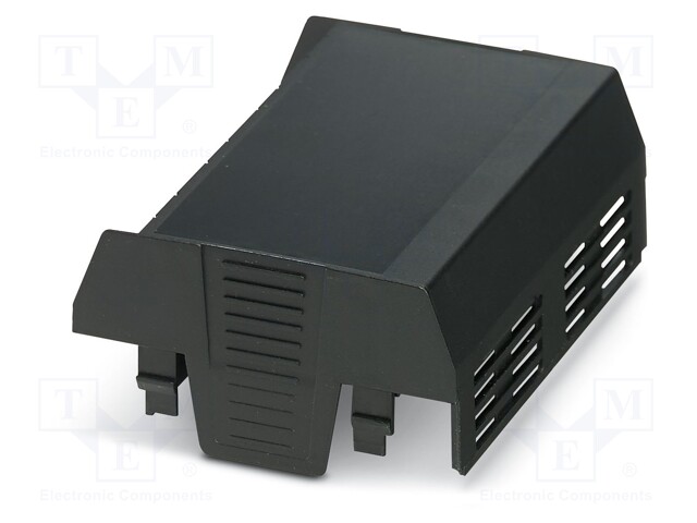 Cover; for enclosures; UL94HB; Series: EH 90 FLAT; Mat: ABS; grey