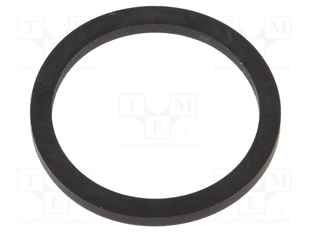 Gasket; rubber; D: 2mm; Øint: 24.8mm; Øout: 29mm; M25