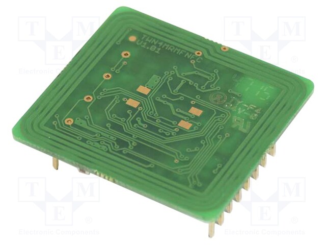 RFID reader; antenna; 32.6x30.1x11.2mm; SPI,serial; 3.15÷5.5V