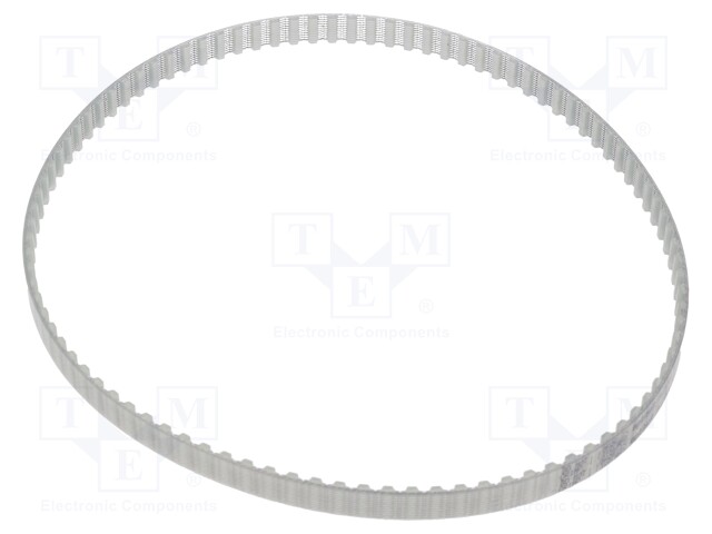 Timing belt; T5; W: 8mm; H: 2.2mm; Lw: 480mm; Tooth height: 1.2mm