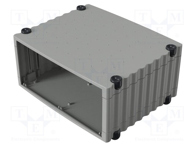 Enclosure: desktop; Tabletop; X: 324mm; Y: 268mm; Z: 147mm; aluminium