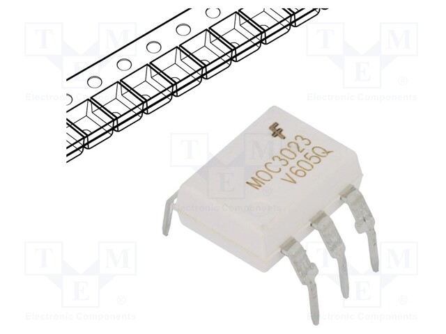 Optotriac; 4.17kV; triac; DIP6; Channels: 1