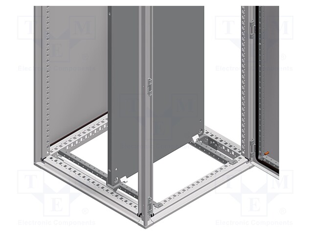 Mounting plate; steel; W: 29mm; H: 19mm; L: 344mm; Plating: zinc