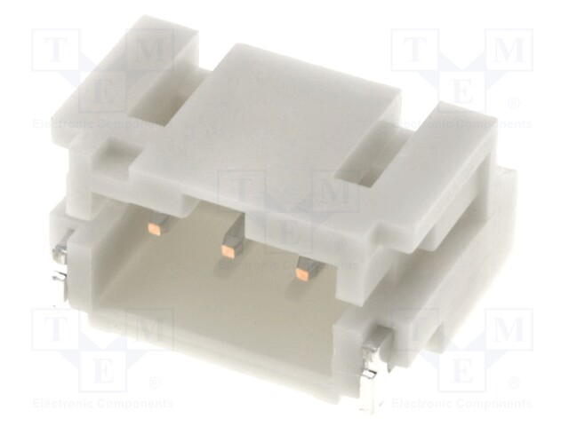 Socket; wire-board; male; PH; 2mm; PIN: 3; SMT; 100V; 2A; -25÷85°C