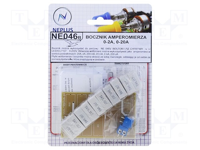 Circuit; shunt resistance; Application: ZSM-NE046A