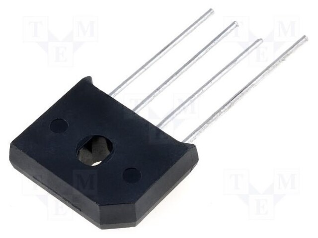 Single-phase bridge rectifier; Urmax: 100V; If: 6A; Ifsm: 175A; KBU