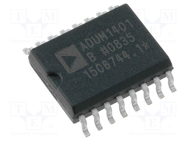 IC: interface; digital isolator; 1Mbps; iCoupler®; 2.7÷5.5VDC; SMD