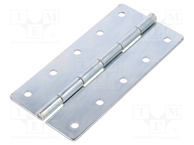 Hinge; Width: 70mm; zinc-plated steel; natural; H: 145mm