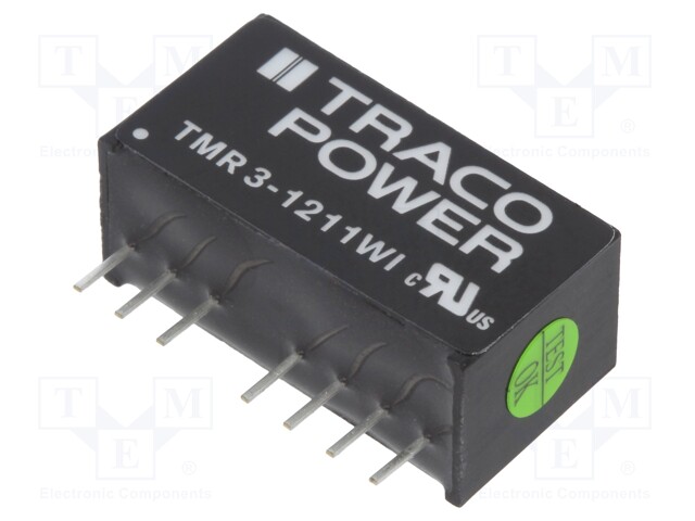 Converter: DC/DC; 3W; Uin: 4.5÷18V; 5VDC; Iout: 600mA; SIP8; 4.8g