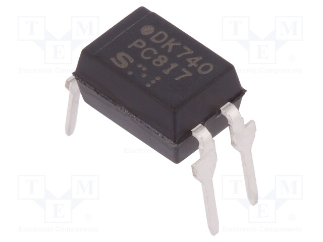 Optocoupler; THT; Channels: 1; Out: transistor; Uinsul: 5kV; Uce: 80V