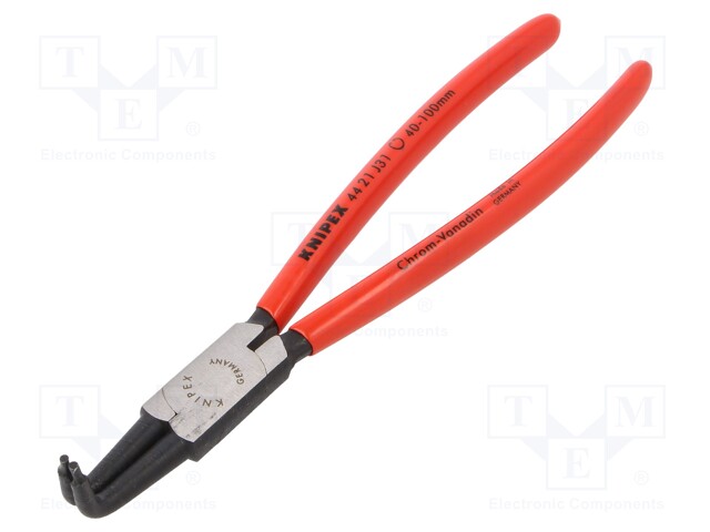 Pliers; internal circlip; Ring: internal; Pliers len: 215mm