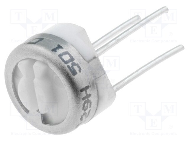 Potentiometer: mounting; single turn,vertical; 500Ω; 500mW